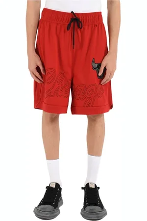 Purple Brand Homme, Shorts, Rouge, Taille: S Shorts en maille Chicago Bulls