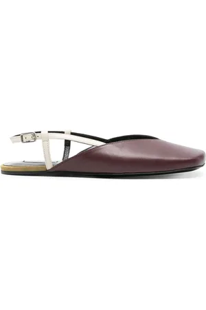 Ami Femme, Chaussures, Rouge, Taille: 37 EU Singback Ballet Flats