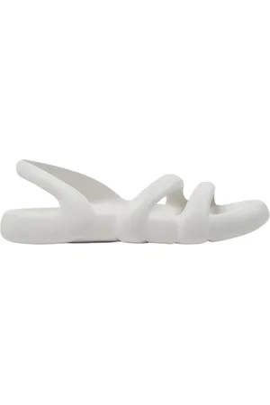 Camper Homme, Chaussures, Blanc, Taille: 43 EU Sandales blanches en cuir confortables