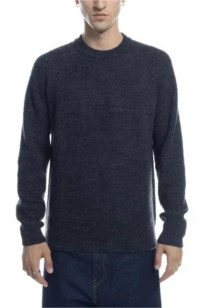 Norse projects Homme, Pulls, Gris, Taille: M Pull en Laine et Coton à Côtes