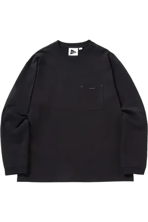 Gramicci Homme, Tops, Noir, Taille: L Backprint Tee Manches Longues Noir