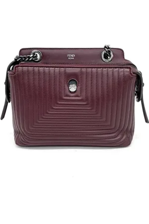 Fendi Femme, Pre-owned, Rouge, Taille: ONE Size Pre-owned Cuir sacs-fendi