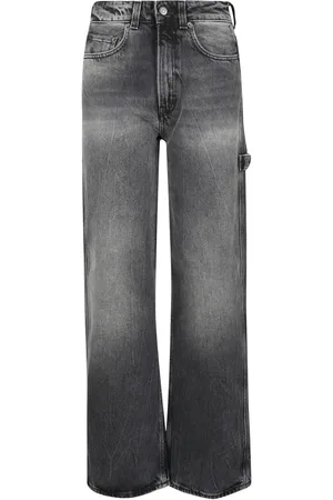haikure Femme, Jeans, Noir, Taille: W27 Spider Wide Jeans