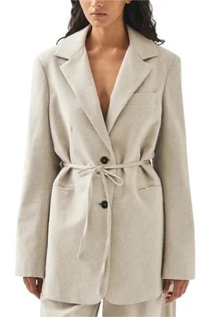 ALOHAS Femme, Vestes, , Taille: 42 FR Blazer Crème Très