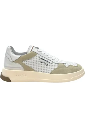 Ghoud Homme, Chaussures, Multicolore, Taille: 43 EU Baskets Cuir/Daim Bas