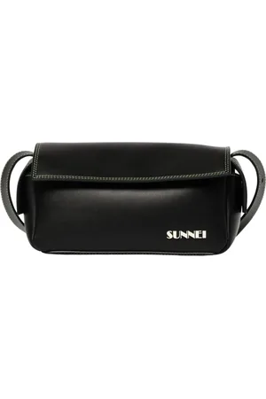 SUNNEI Femme, Sacs, Noir, Taille: ONE Size Sac Bandoulière Noir Élégant
