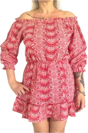 F**K Femme, Robes, Rose, Taille: 42 FR Robe Élégante pour Femmes