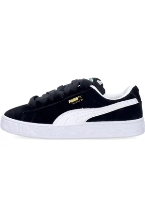 PUMA Homme, Chaussures, Noir, Taille: 42 EU Suede XL Noir/Blanc Baskets