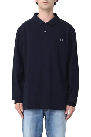 Fred Perry Homme, Tops, Bleu, Taille: L Polo Classique pour Femmes