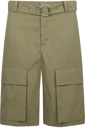 Jil Sander Homme, Shorts, Brun, Taille: S Shorts cargo avec poches et ceinture