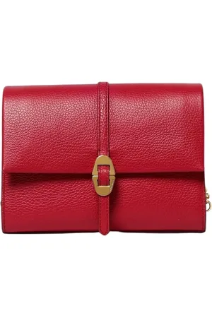 Coccinelle Femme, Sacs, Rouge, Taille: ONE Size Sac Bandoulière Chaîne en Sable