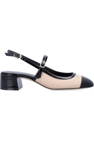 Stuart Weitzman Femme, Chaussures, , Taille: 39 EU Mary Jane Slingbacks en cuir verni bicolore