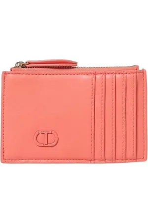 Twin-Set Femme, Accessoires, , Taille: ONE Size Mini Sac Corail Porte-cartes