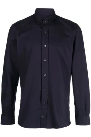 FAY Homme, Chemises, Bleu, Taille: L Chemise à Boutons