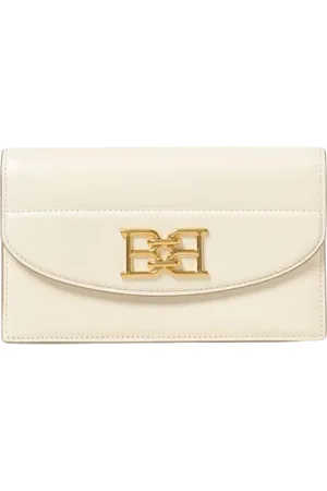 Bally Femme, Sacs, Blanc, Taille: ONE Size Sac Pochette en Cuir Blanc