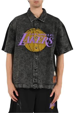 Purple Brand Homme, Chemises, Noir, Taille: S Maillot LA Lakers