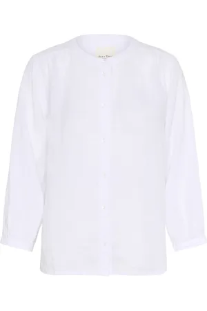 Part Two Femme, Blouses et Chemises, Blanc, Taille: 38 FR Chemisier à Rayures Bright