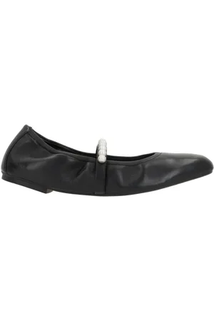 Stuart Weitzman Femme, Chaussures, Noir, Taille: 37 EU Ballerines Mary-Jane