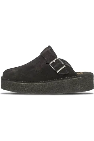 Clarks Femme, Chaussures, Noir, Taille: 38 EU Mules compensées élégantes