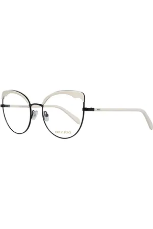 Emilio Pucci Femme, Accessoires, Noir, Taille: ONE Size Monture Optique Cat Eye Noire