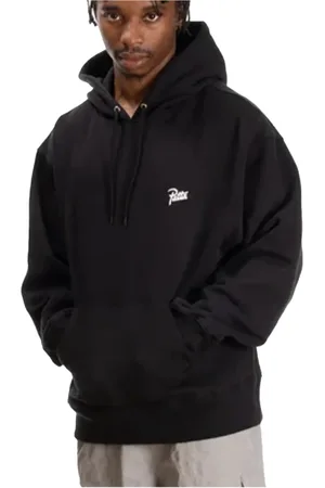 Patta Homme, Sweatshirts et sweats à capuche, Noir, Taille: S Peace Boxy Sweat à Capuche Noir