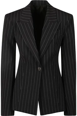 The Attico Femme, Vestes, Bleu, Taille: 38 FR Veste Blazer