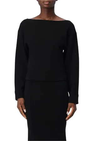 Pinko Femme, Pulls, Noir, Taille: 40 FR Ensemble Pull Col Bateau Noir