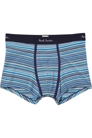 Paul Smith Homme, Sous-vêtements, Bleu, Taille: L Boxer Rayé Bleu