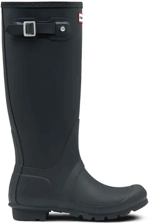 Hunter Femme, Chaussures, Bleu, Taille: 38 EU Bottes de pluie noires classiques