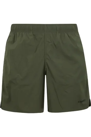 Jil Sander Homme, Maillots de bain, Vert, Taille: M Look Plage Moderne Maillots