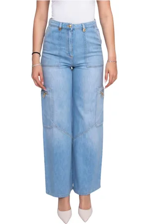 Elisabetta Franchi Femme, Jeans, Bleu, Taille: W26 Pantalon Mod.jeans Bleu Clair