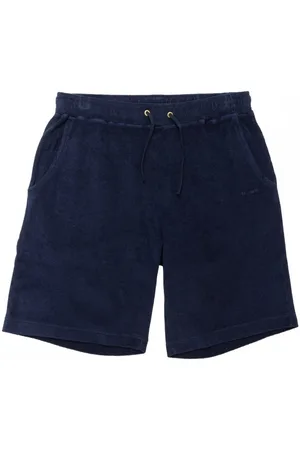 Edmmond Studios Homme, Shorts, Bleu, Taille: M Shorts en Terry Plain