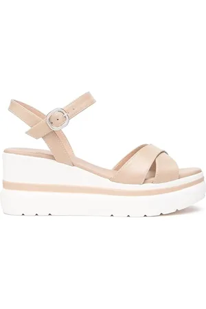 Nero Giardini Femme, Chaussures, , Taille: 38 EU Sandales Élégantes à Talon Compensé