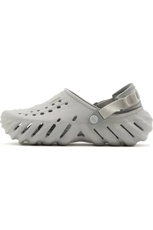 Crocs Femme, Chaussures, Gris, Taille: 36 EU Sabot Clique Echo