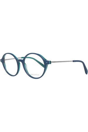Emilio Pucci Femme, Accessoires, Bleu, Taille: ONE Size Montures Optiques Bleues pour Femmes Élégantes
