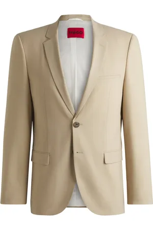 HUGO BOSS Homme, Vestes, Brun, Taille: 2XL Veste Homme Marron Moyen Modèle Élégant