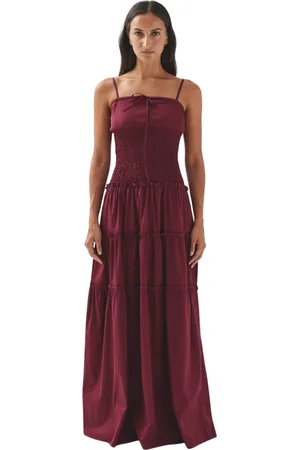 ALOHAS Femme, Robes, Rouge, Taille: 40 FR Robe Bordeaux