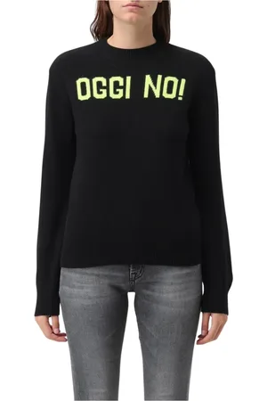 MC2 SAINT BARTH Femme, Pulls, Noir, Taille: 40 FR Pull en Cachemire Noir