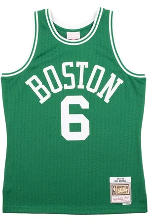 Mitchell & Ness Homme, Sport, Vert, Taille: M Maillot NBA Swingman Celtics Bill Russell