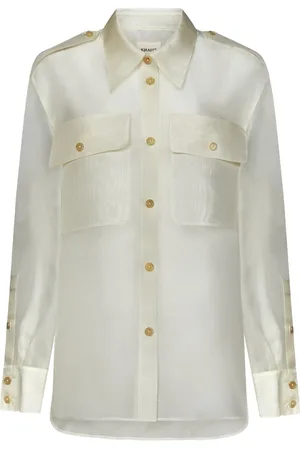 Khaite Femme, Blouses et Chemises, Blanc, Taille: 36 FR Chemises