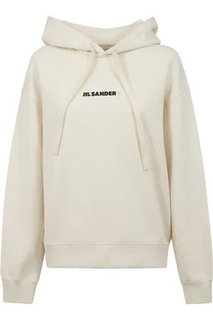 Jil Sander Femme, Sweatshirts et sweats à capuche, , Taille: 42 FR Sweat en coton avec logo contrasté