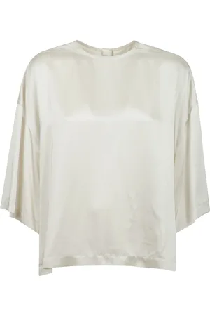 Rick Owens Femme, Blouses et Chemises, , Taille: 38 FR T-shirt en Jersey de Coton