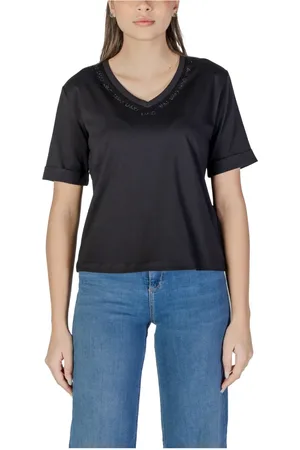 Liu Jo Femme, Tops, Noir, Taille: 40 FR Short élégant taille haute