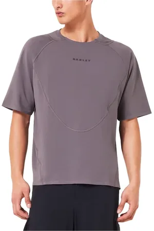Oakley Homme, Tops, Gris, Taille: M Flex SS Tee Granite Grey Élégant