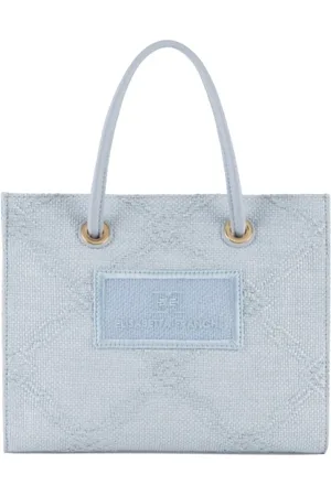 Elisabetta Franchi Femme, Sacs, Bleu, Taille: ONE Size Sacs bleus pour un look élégant