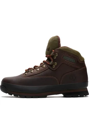 Timberland Homme, Chaussures, Brun, Taille: 43 EU Bottes de Randonnée en Cuir Marron