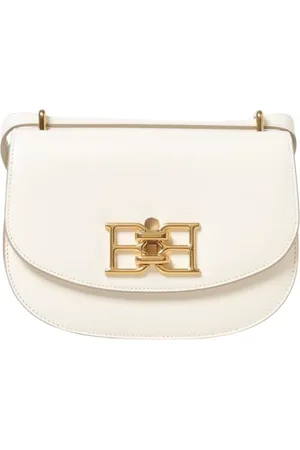 Bally Femme, Sacs, Blanc, Taille: ONE Size Sac à bandoulière en cuir blanc