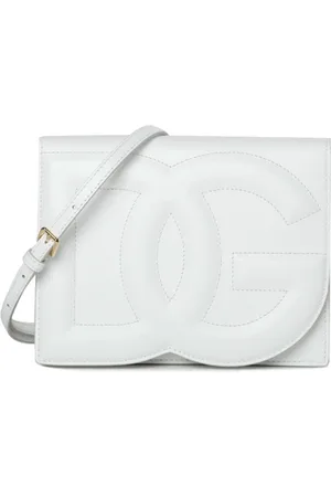 Dolce & Gabbana Femme, Sacs, Blanc, Taille: ONE Size Sac Bandoulière Blanc - Élégant et Fonctionnel