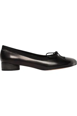 Maison Margiela Femme, Chaussures, Noir, Taille: 40 EU Ballarines Noires avec Détail