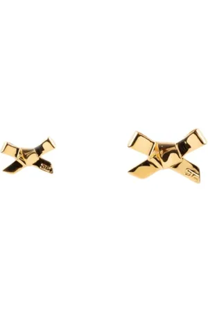 Elisabetta Franchi Femme, Accessoires, Jaune, Taille: ONE Size Boucles d